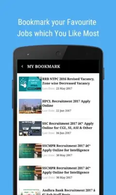 Latest Government Jobs 2018, Daily Govt Job Alerts android App screenshot 3