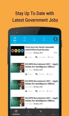 Latest Government Jobs 2018, Daily Govt Job Alerts android App screenshot 7